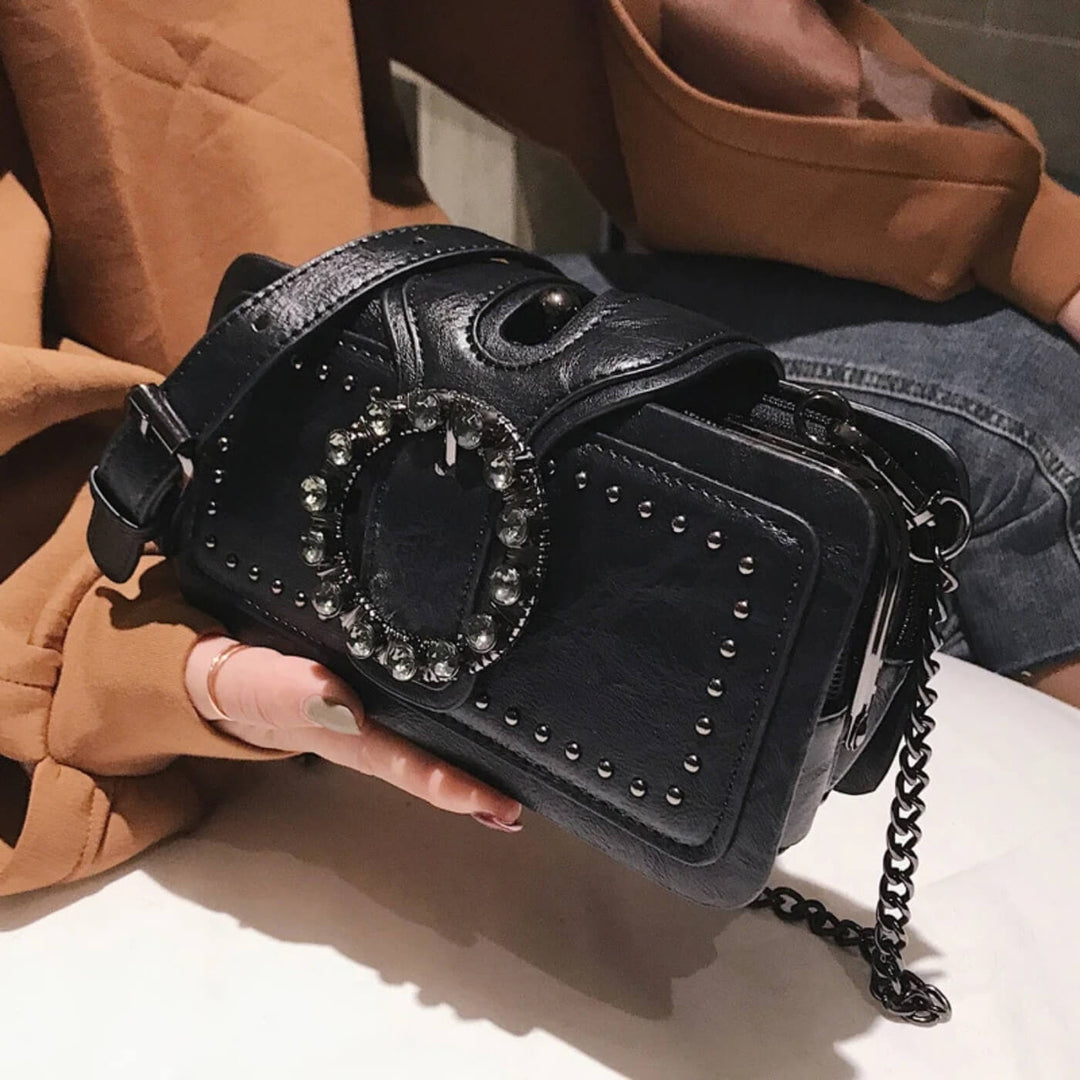 Margherita’s Studded Buckle | Clutch