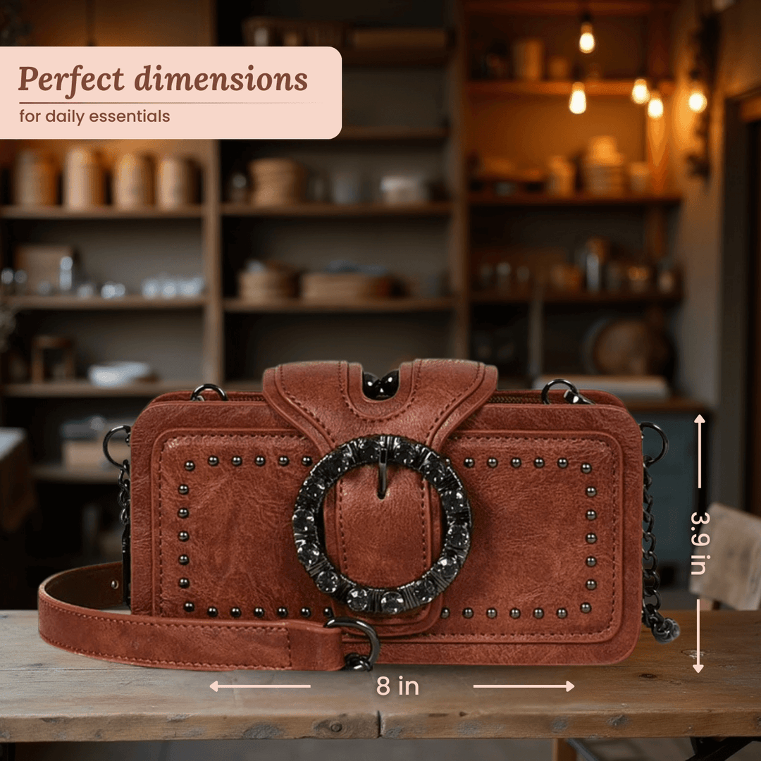 Margherita’s Studded Buckle | Clutch
