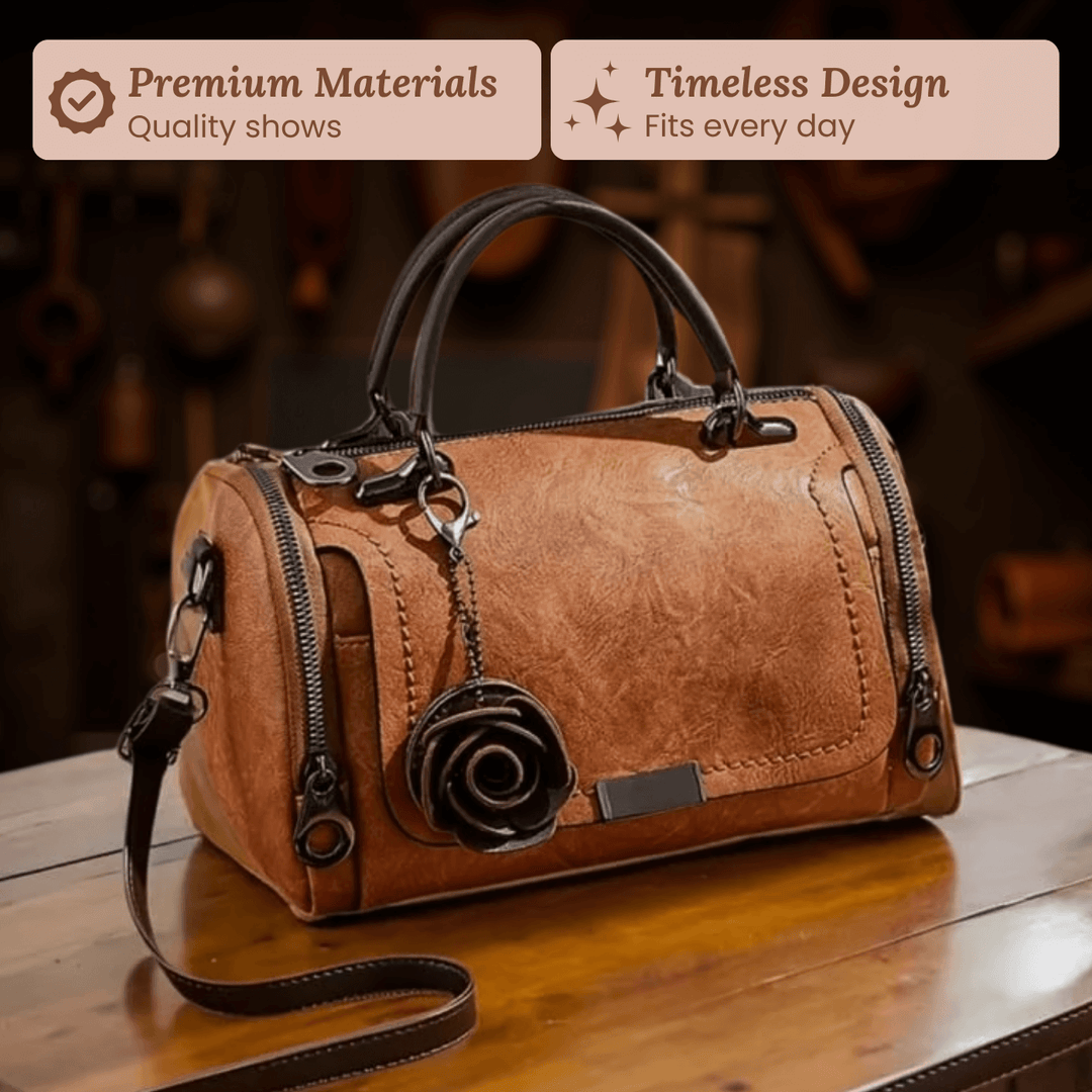 Veronica’s Floral Accent | Handbag