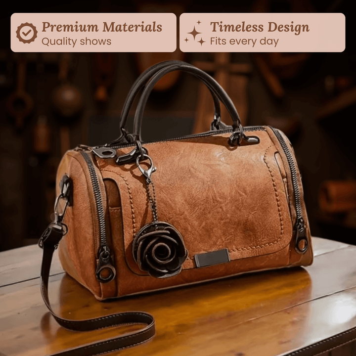 Veronica’s Floral Accent | Handbag