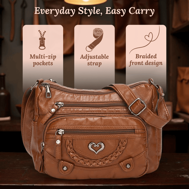 Greta’s Braided Charm | Crossbody Bag