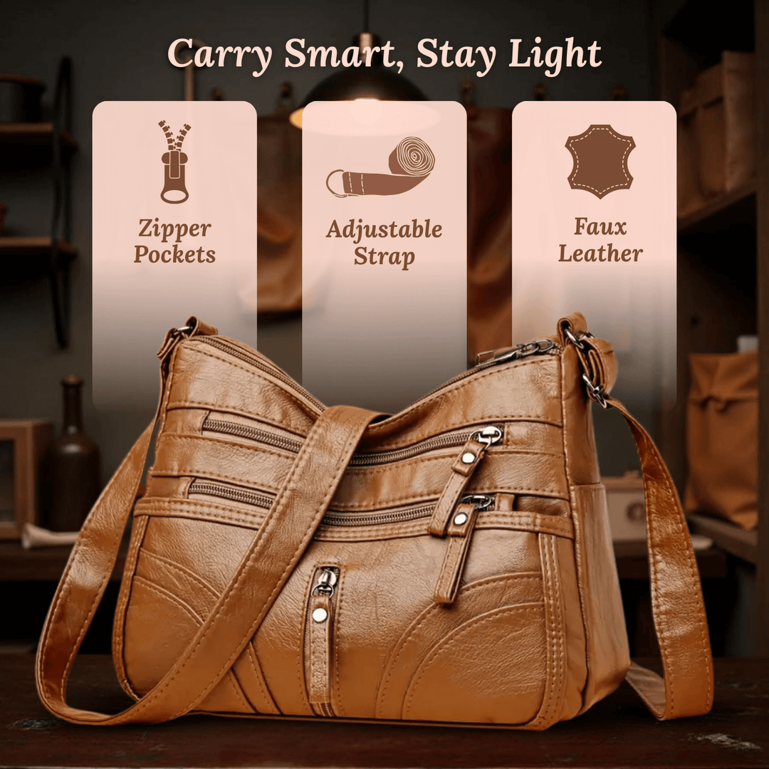 Giulia’s Multi-Zip | Crossbody Bag